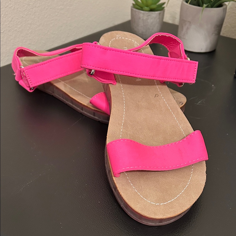 Madden Girl Hot Pink Sandals